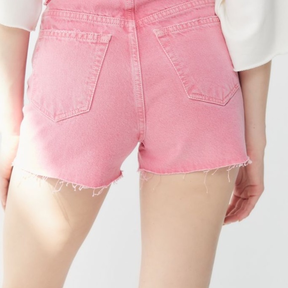 Faded high-waist cutoff shorts BDG UO - Picture 3 of 10